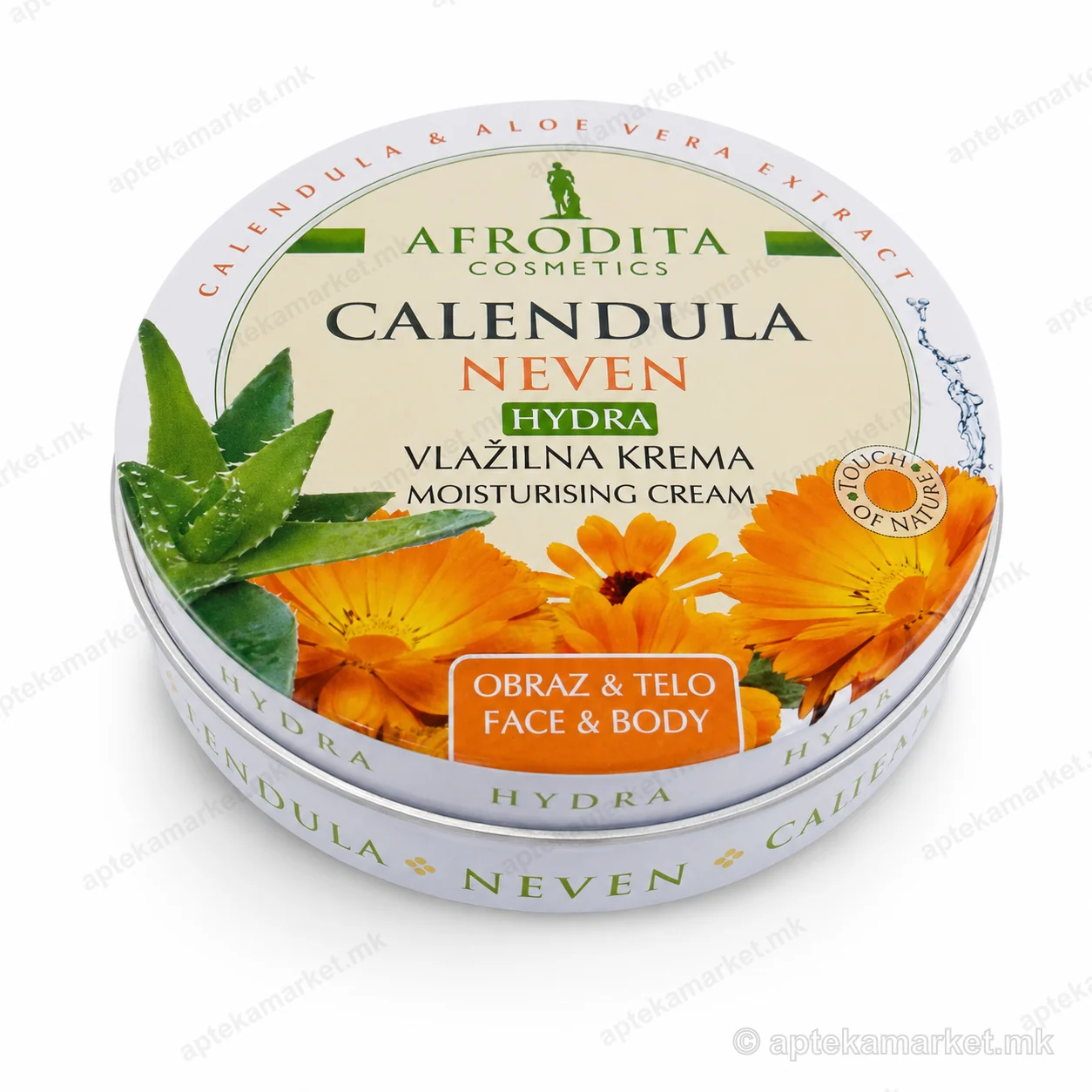Afrodita Calendula Hydra Moisturising Cream пакување
