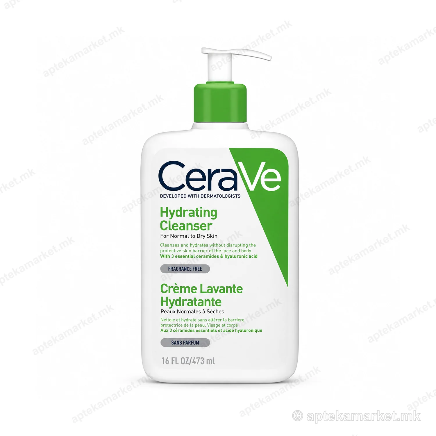 CeraVe CeraVe Hydrating Cleanser 473 ml пакување