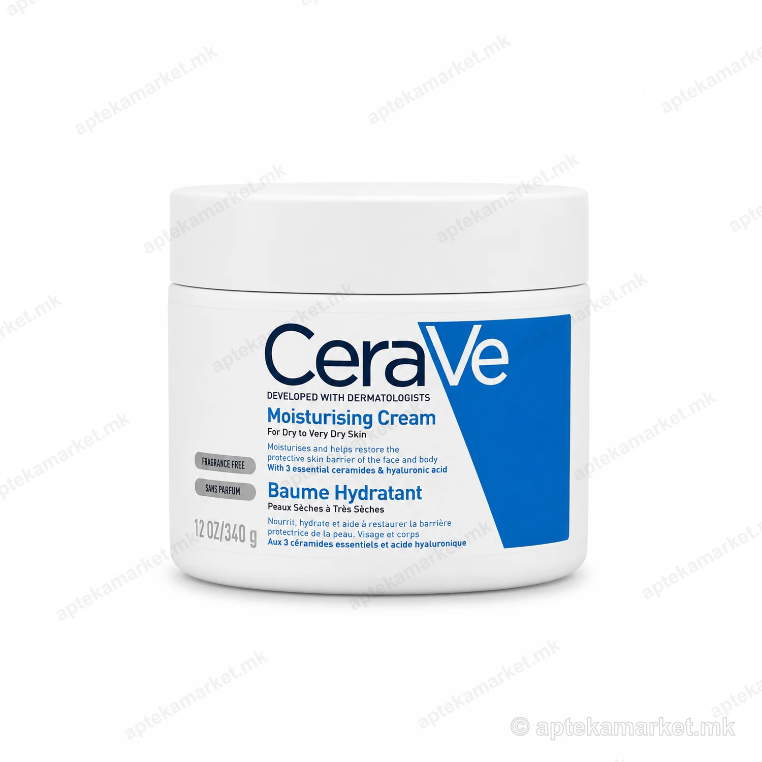 CeraVe CeraVe Moisturising Cream крем 340 g пакување