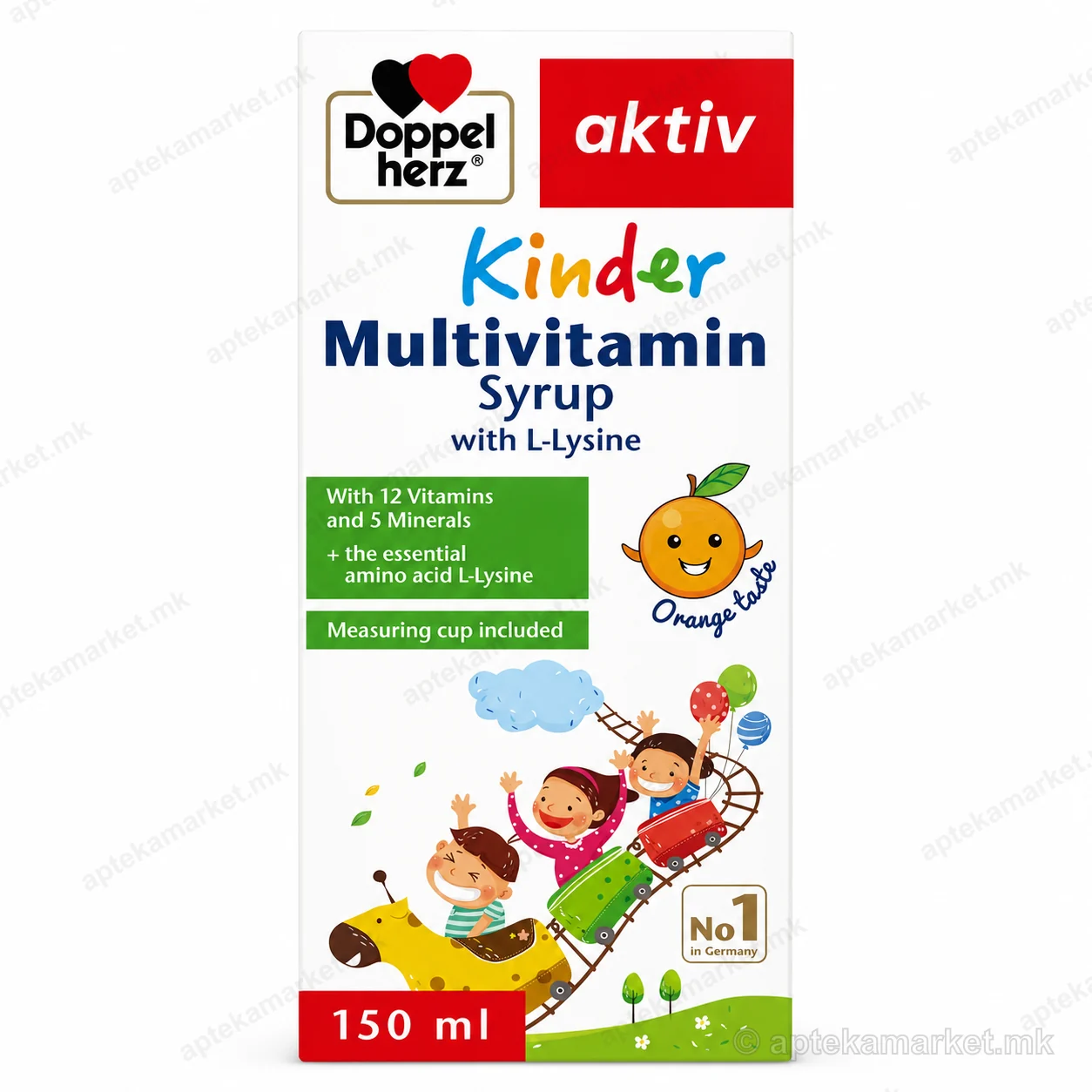Doppelherz aktiv Kinder Multivitamin Syrup 150 ml - Doppelherz