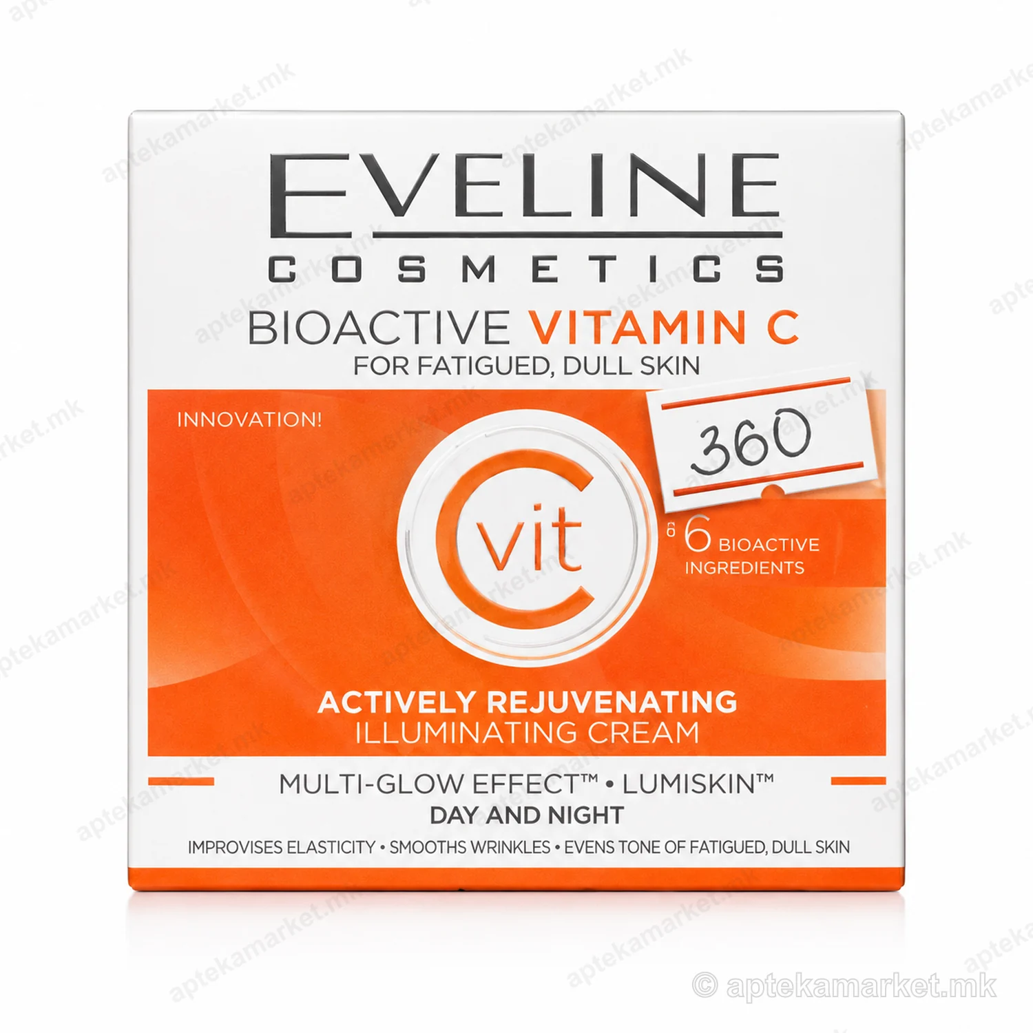 Eveline Bioactive Vitamin C Illuminating Cream пакување