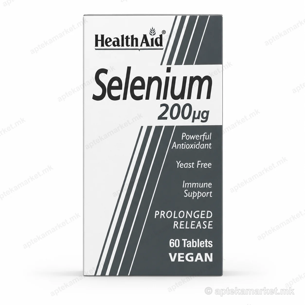HealthAid Selenium 200 μg таблети 60 - HealthAid
