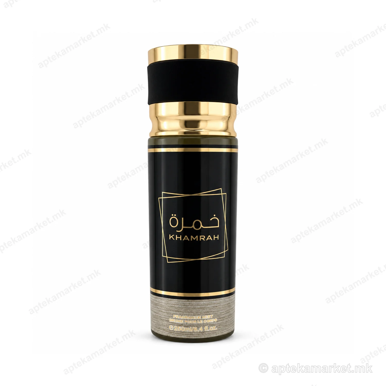 Khamrah Khamrah Black fragrance mist 250 ml пакување