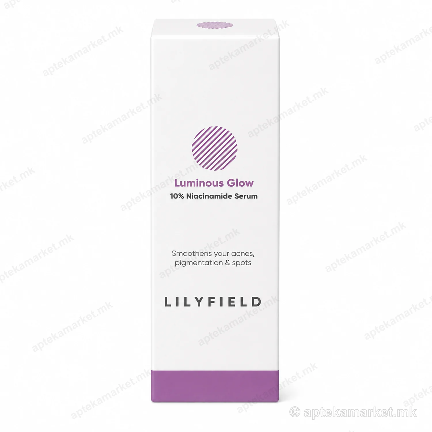Lilyfield Luminous Glow 10% Niacinamide Serum пакување