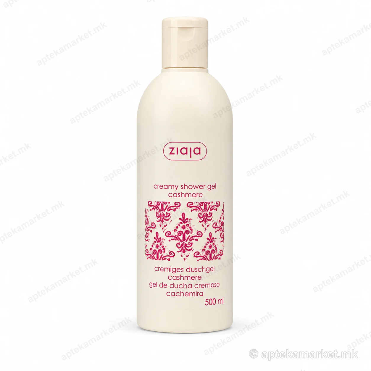 Ziaja Cashmere Creamy Shower Gel гел за туширање пакување