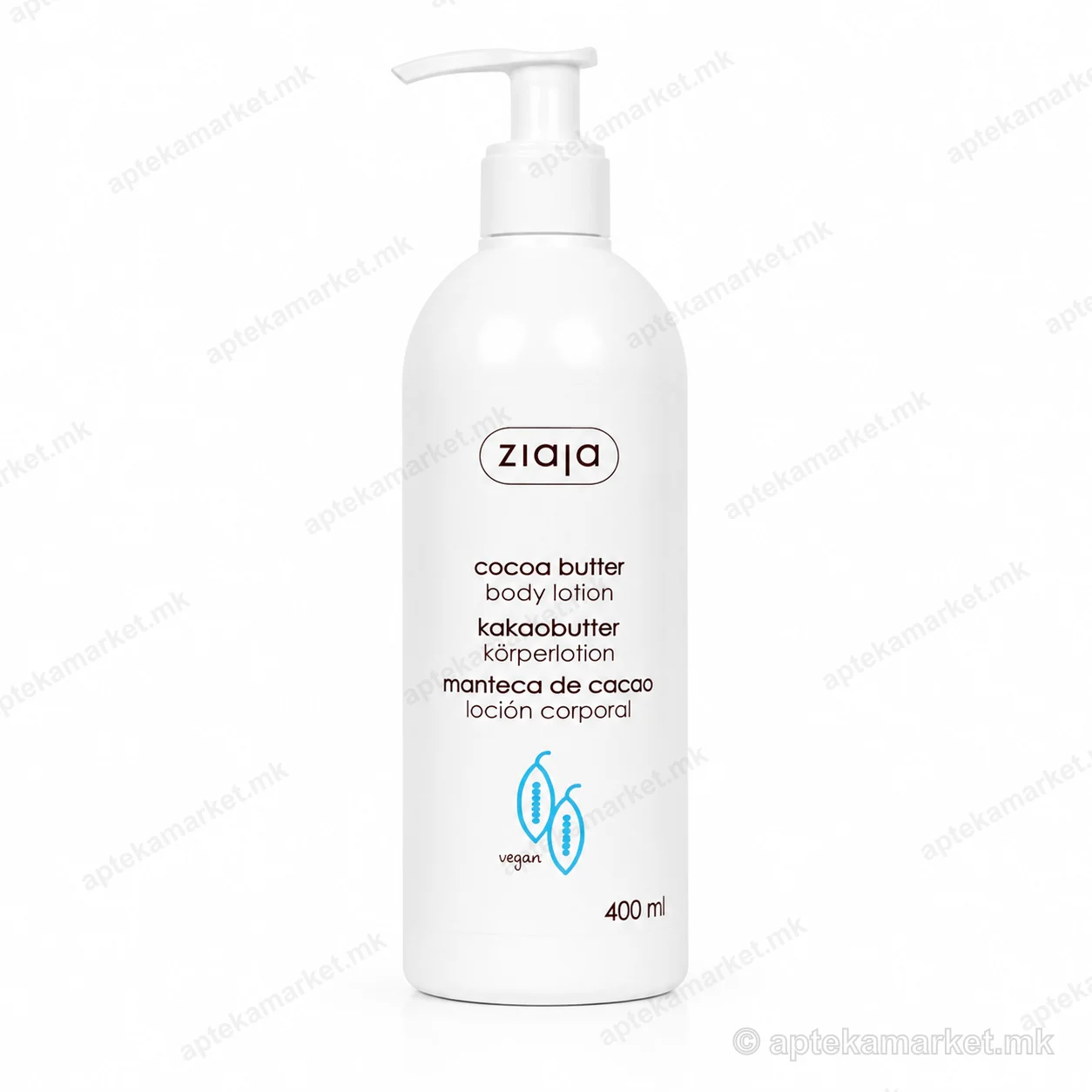 Ziaja Cocoa Butter Body Lotion 400 ml лосион за тело пакување